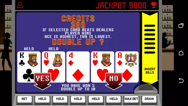 Video Poker Jackpot Capture d'écran 2