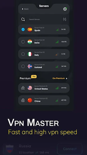 Fast USA VPN - Safe Proxy 2022 स्क्रीनशॉट 3