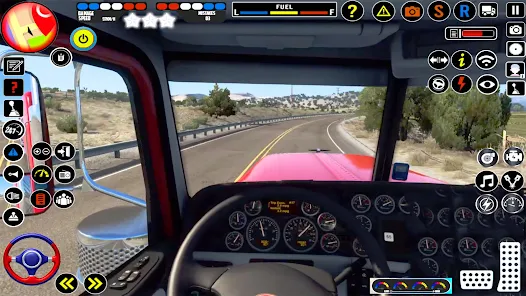 American Cargo Truck Games Sim Скриншот 2