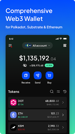 SubWallet Captura de pantalla 4