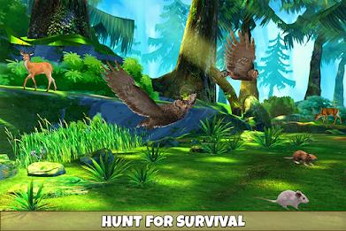 Owl Bird Simulator Birds Game 스크린샷 3