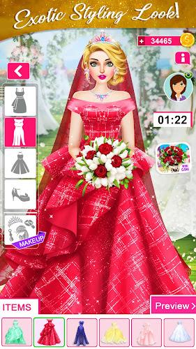 Moda Boda Vestirse Juegos Captura de pantalla 3