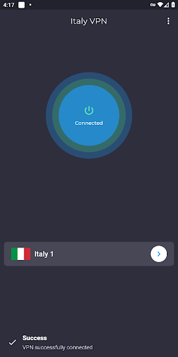 Italy VPN - Fast Proxy Server Скриншот 2