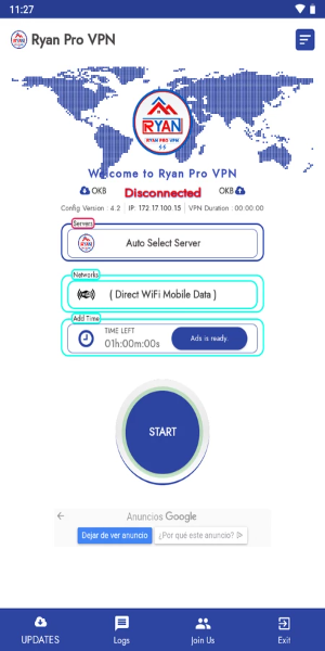 Ryan Pro VPN Mod 스크린샷 2