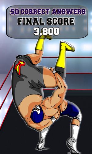 Wrestling Body Slams Pro Quiz Скриншот 4