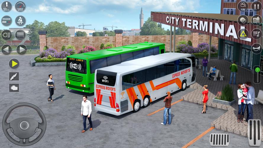 Modern Bus Transport Game 3D应用截图第4张