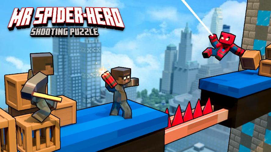 Mr Spider Hero Shooting Puzzle應用截圖第1張