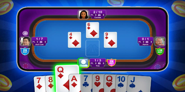 Spades - Offline Fun Card Game Captura de tela 1