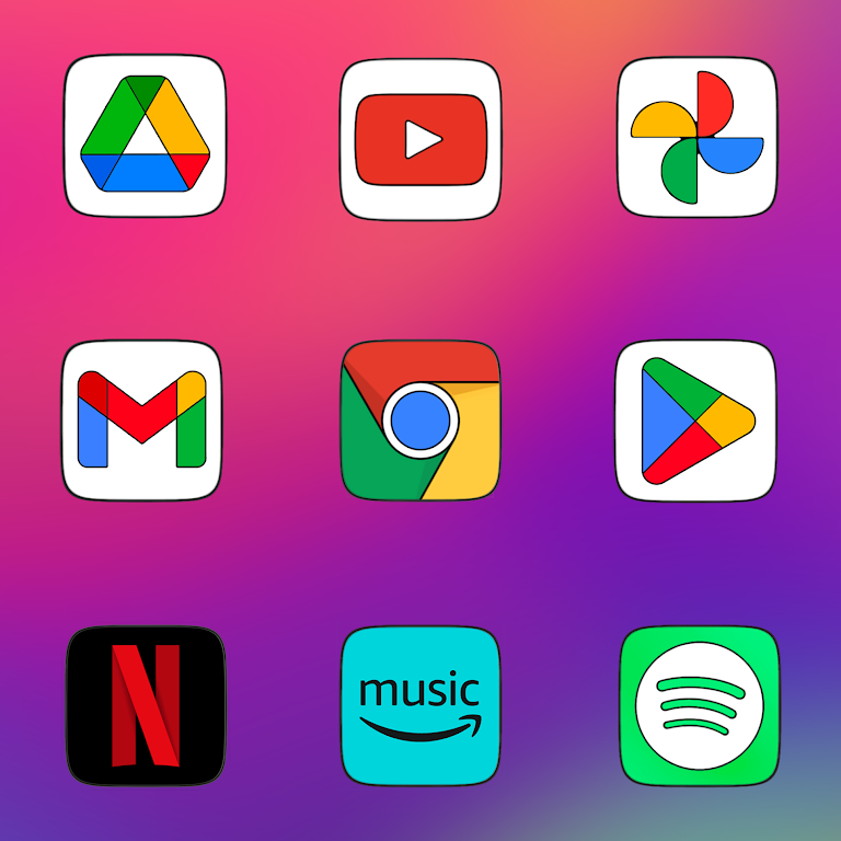 MIUl Carbon Icon Pack Mod Screenshot 4