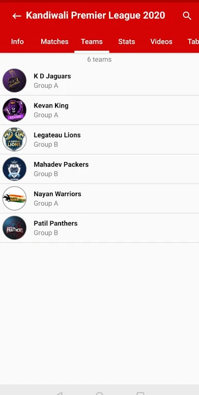 ND Sports Live : sports data &應用截圖第3張