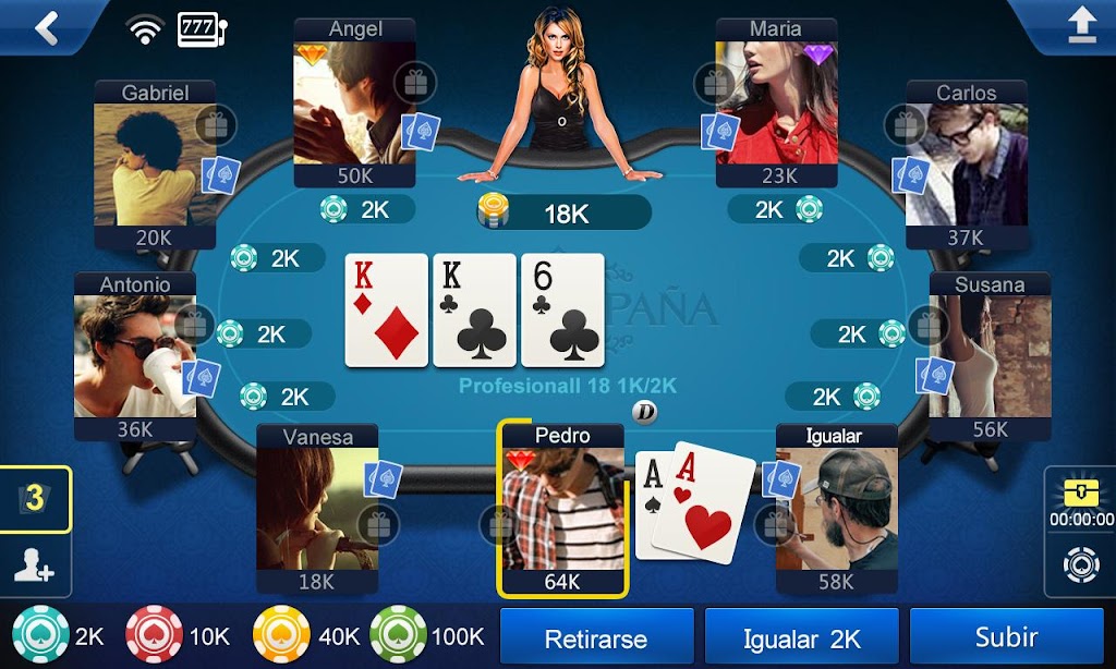 Poker España HD Capture d’écran 3