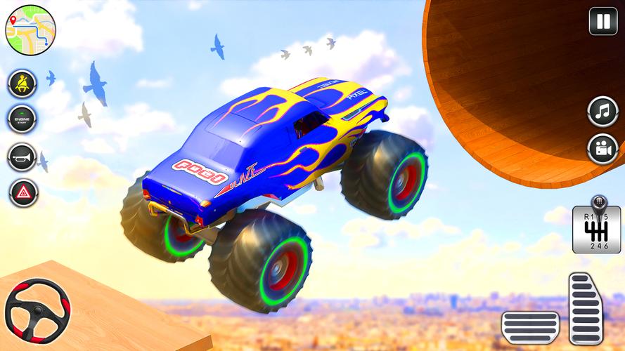 Monster Truck Simulator Games स्क्रीनशॉट 3