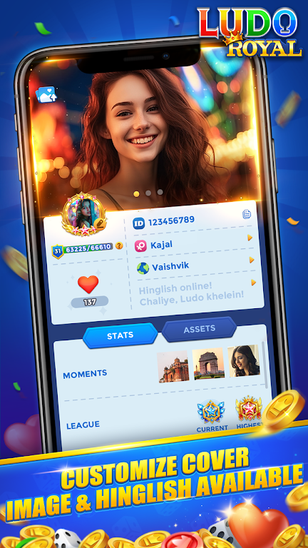 Ludo Royal - Happy Voice Chat स्क्रीनशॉट 4