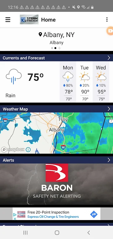WTEN Storm Tracker - NEWS10應用截圖第1張