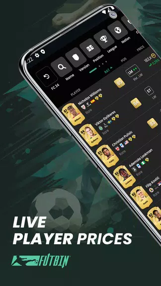 FUTBIN 24 Database & Draft應用截圖第1張