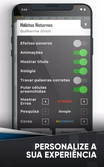 Palavras Cruzadas em Português スクリーンショット 3