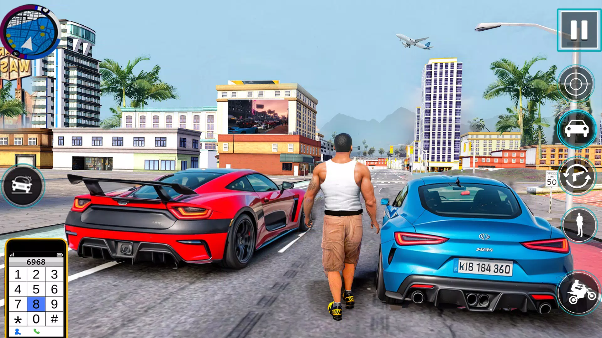 City Driving Car Simulator 3D Captura de tela 2
