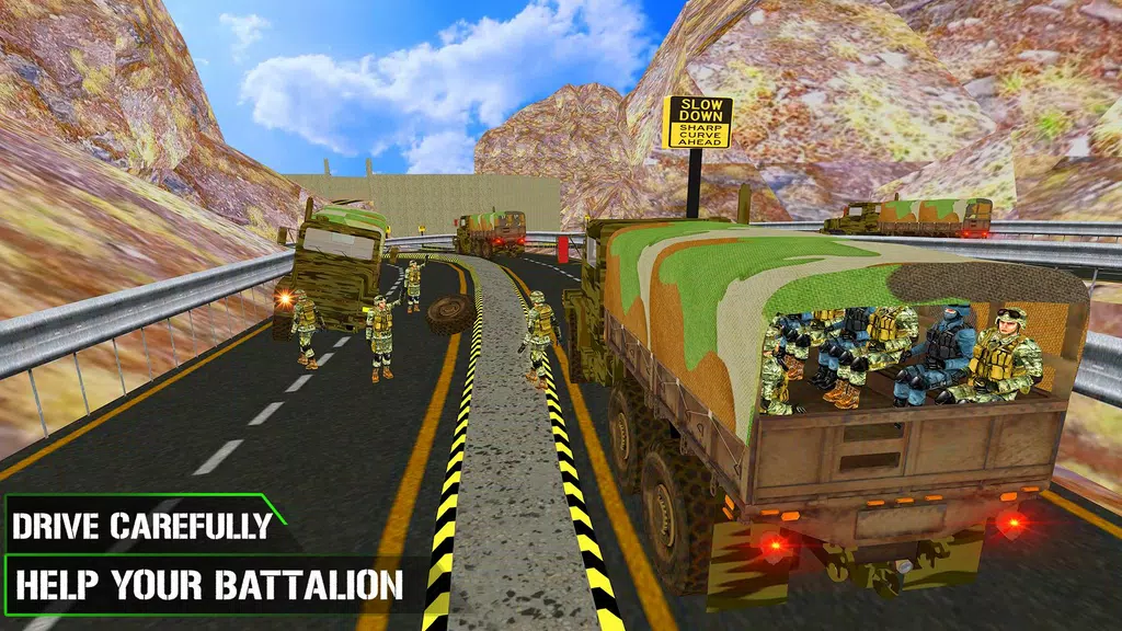 US Army Transporter Truck Game应用截图第2张