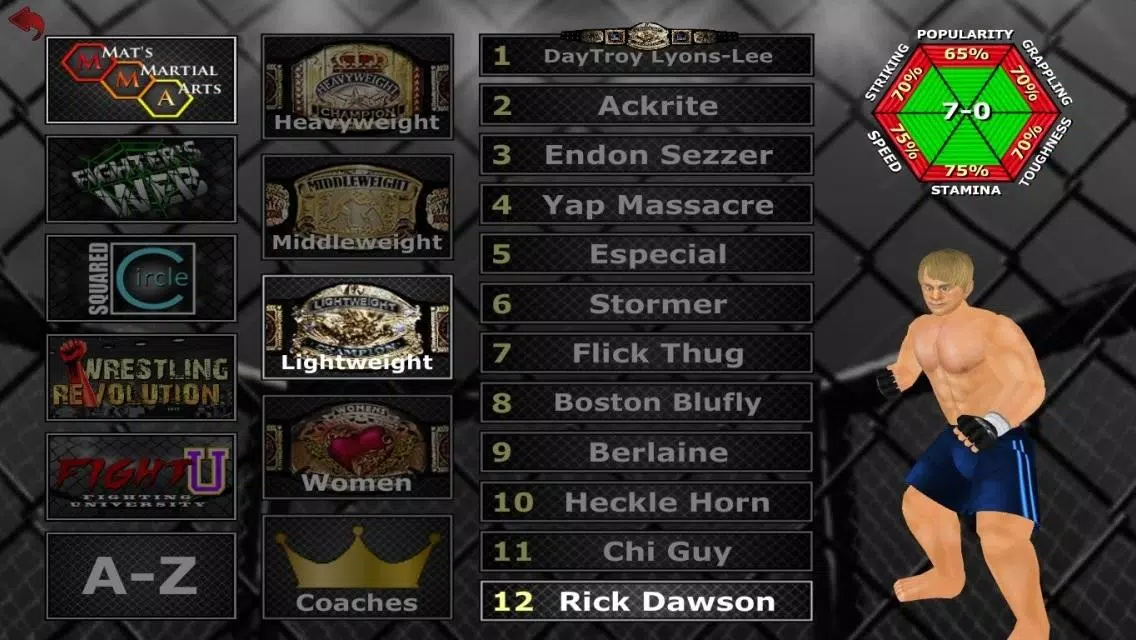 Weekend Warriors MMA應用截圖第2張