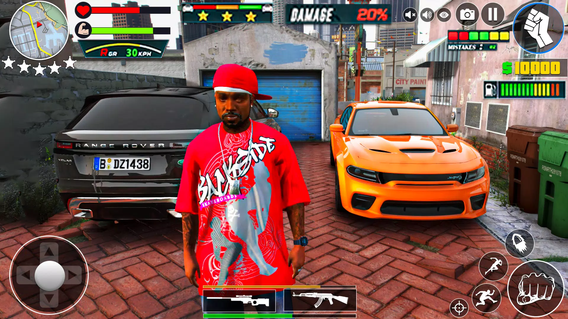 Vegas City Gangster Crime Game Captura de tela 1