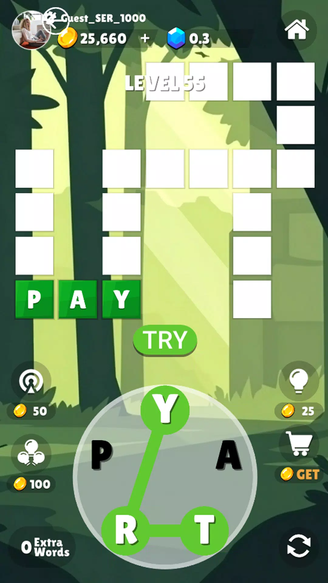 WordCrush Captura de pantalla 2