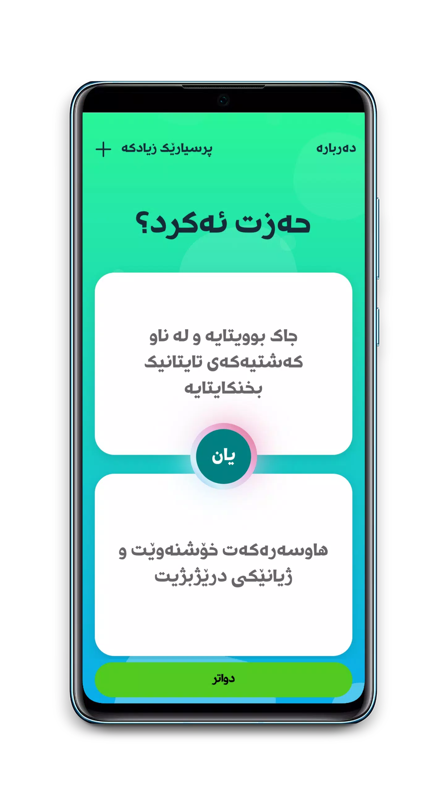 حەزت ئەکرد؟應用截圖第2張