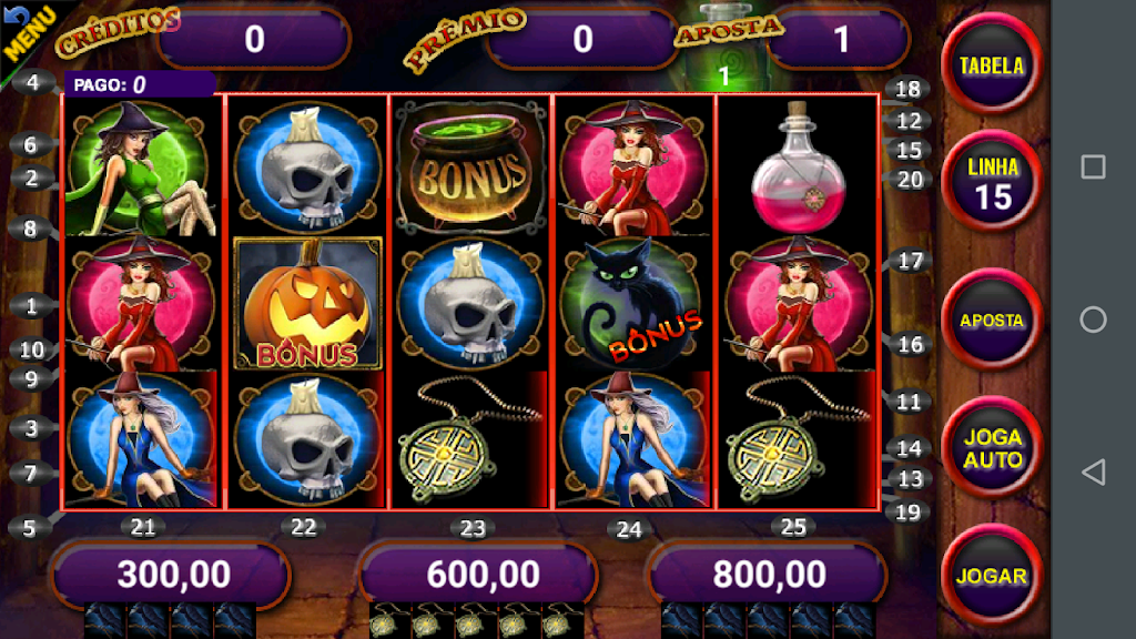 Halloween Fortune Caça Níquel स्क्रीनशॉट 1