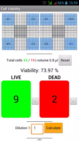 Cells Calculator スクリーンショット 4