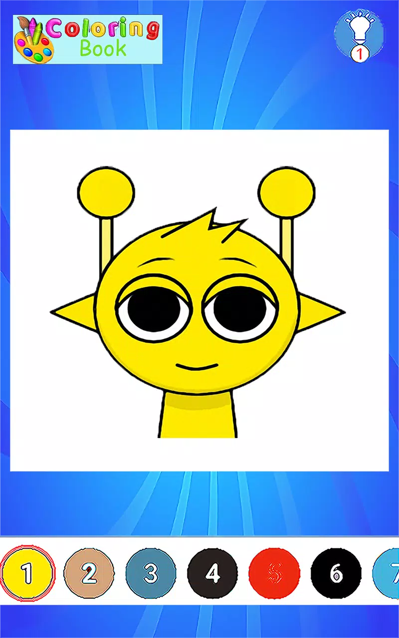 Sprunki: Anime Coloring Fun Capture d’écran 1