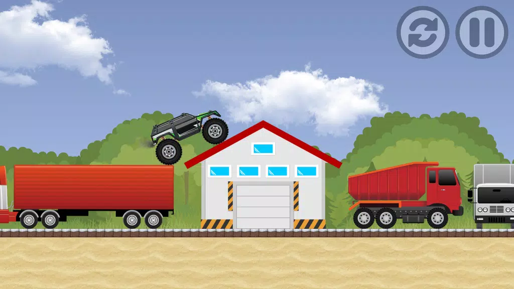 Monster Truck Racing Game स्क्रीनशॉट 4