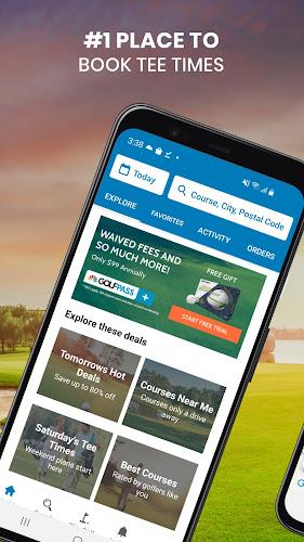 GolfNow: Golf Tee Times Скриншот 1