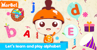 Learn Alphabet with Marbel 스크린샷 1