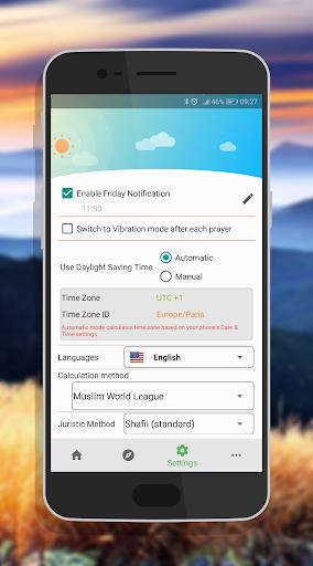 Prayer Times, Salat & Qibla Capture d'écran 4