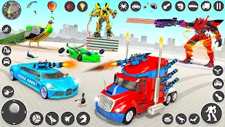 Robot Game Mobil pmk Car Games スクリーンショット 3