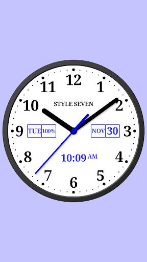 Light Analog Clock-7 Captura de pantalla 4