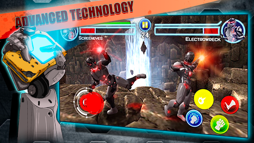 Steel Street Fighter  Robot boxing game 스크린샷 1