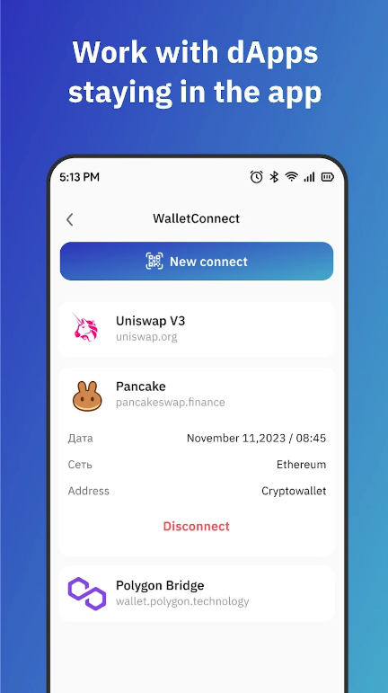 IronWallet Cold Crypto Wallet Captura de pantalla 2