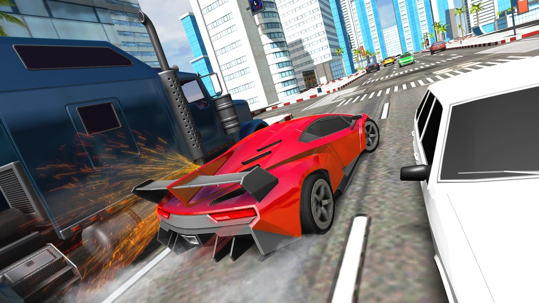 Extreme Car Driving in City Capture d’écran 4