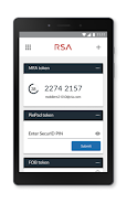 RSA Authenticator (SecurID) स्क्रीनशॉट 2