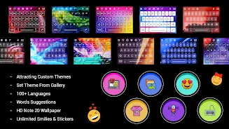 Neon LED Keyboard For Android應用截圖第1張