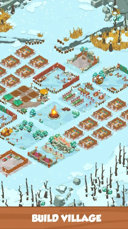 Icy Village: Tycoon Survival Скриншот 2