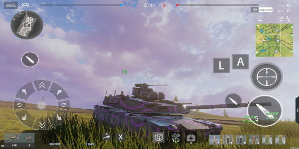 Panzer War: DE 스크린샷 1