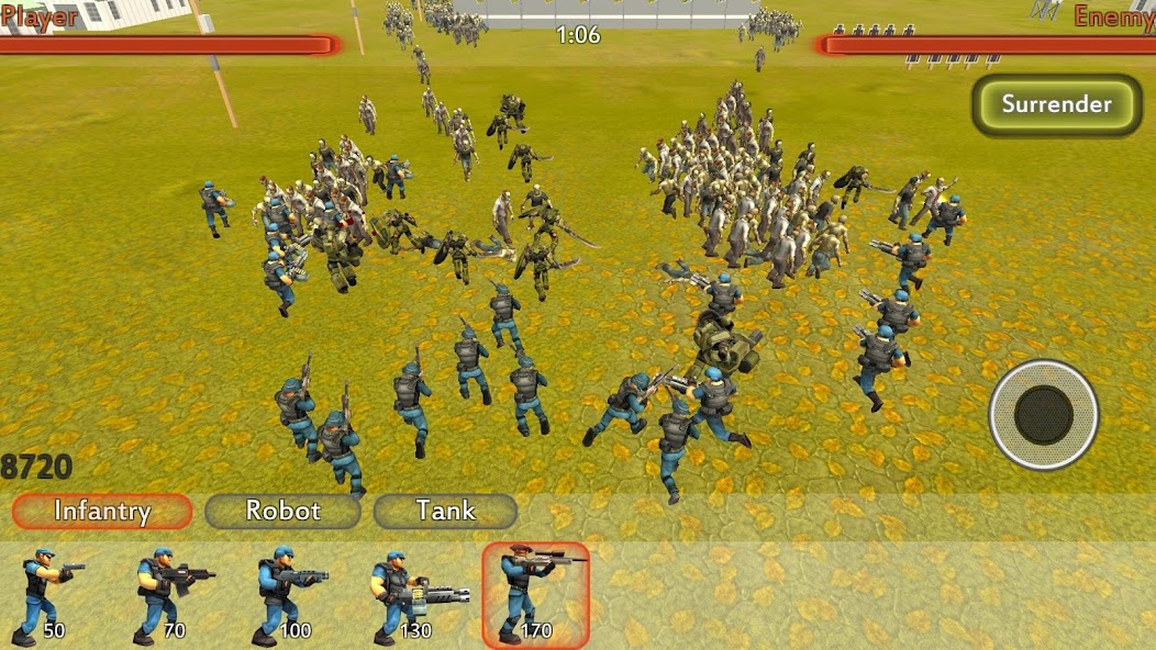 World War 3 Zombie Waves Mod Capture d’écran 2