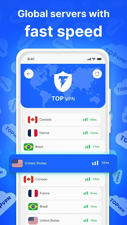 Troot vpn fast and secure vpn स्क्रीनशॉट 2