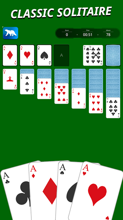 Solitaire - 3 in 1 Card games Captura de pantalla 1