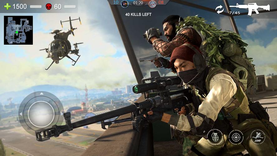 FPS Commando Shooter Games Captura de pantalla 2