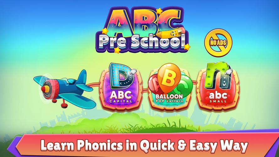 Learn ABC Alphabets - Phonics स्क्रीनशॉट 1