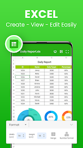 Docx Reader - PDF, XLSX, PPTX Capture d’écran 4