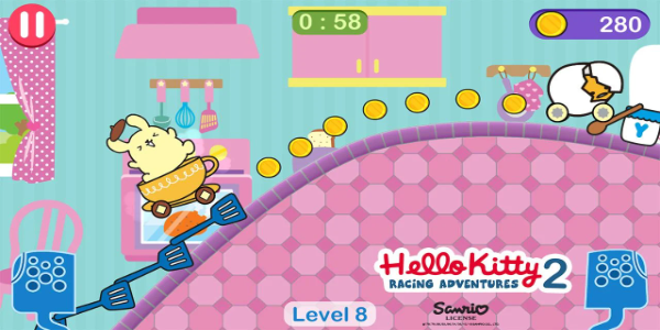 Hello Kitty games - car game應用截圖第1張