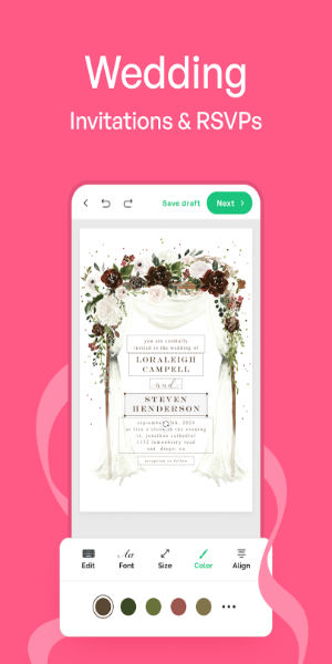 Invitation Maker: Card Creator Screenshot 2